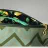 Umhängetasche Damen(grün/gold/Handtasche/Schultertasche/Foldover