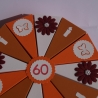 107 Geldgeschenk, Geldgeschenkverpackung zum 60.Geburtstag