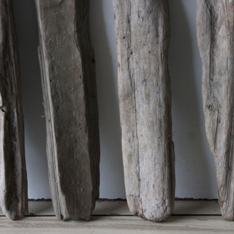 Treibholz Schwemmholz Driftwood 6  Hölzer 35-57 cm 