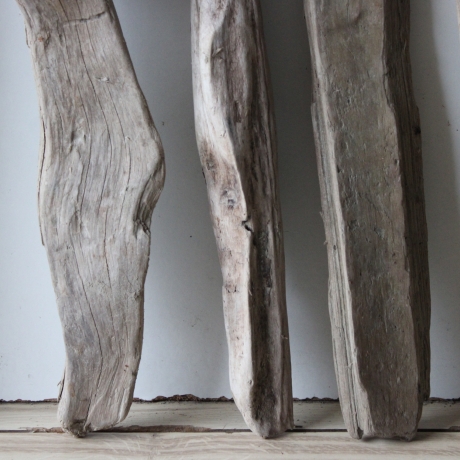 Treibholz Schwemmholz Driftwood 6  Hölzer 35-57 cm 