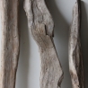 Treibholz Schwemmholz Driftwood 6  Hölzer 35-57 cm 