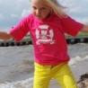 Küstenmädel maritimes Kinder Shirt Segeln Törn lütte Deern