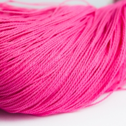 5m Kordel gewachst 1mm * Pink * Band