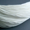 5m Kordel gewachst 1mm * Weiß* Band