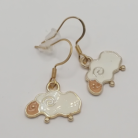 Schafe Edelstahl Ohrhänger Ohrringe Kinder Schmuck