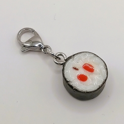 Sushi Rolle Stück Clip Anhänger Bettelarmband Kinder