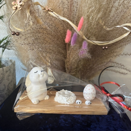 Süßes Häschen, Ostern, Hase, Hasen, Ostereier, Osternest