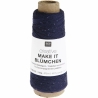 Rico Creative Make it Blümchen, 25g, Beilaufgarn, Effektgarn
