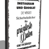 Holzschild-Shabby Privateste Daten