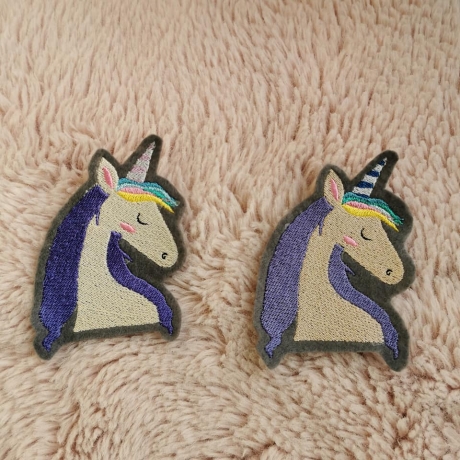 Einhorn Aurelia in 3 Größen + Rahmen