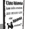 Holzschild-Shabby Mama