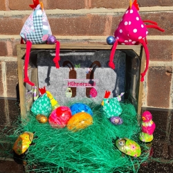 Ferberline Stickdatei Hasi Alpha H in 4 Größen ab 10x10