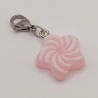 Stern Bonbon Charm Clip Anhänger Bettelarmband rosa