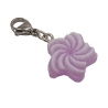 Stern Bonbon Charm Clip Anhänger Bettelarmband lila