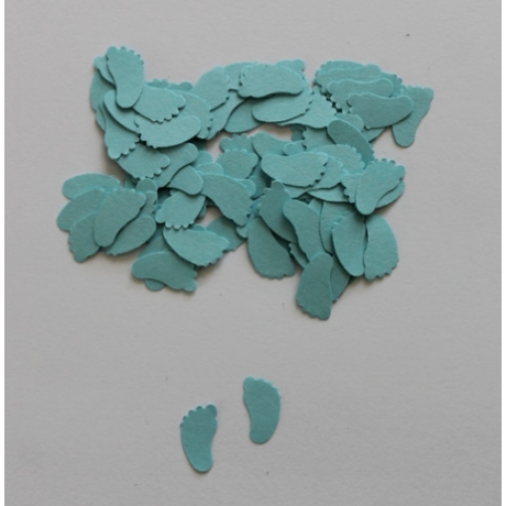 100 Paar Füße aus Papier