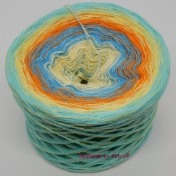 Wolle-Bobbel, Farbverlaufsgarn, 3- oder 4-fädig