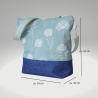 Umhängetasche Damen/Handtasche/Foldover/Schultertasche/pusteblume