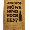 Wand-Flaschenöffner „Apropos Möwe“ aus Eichenholz