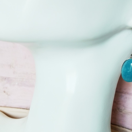 Hängeohrringe Edelstahl Jade Schmuck Ohrringe