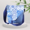 Umhängetasche Damen-Jeanstasche-blaue Tasche-handmade-Stofftasche