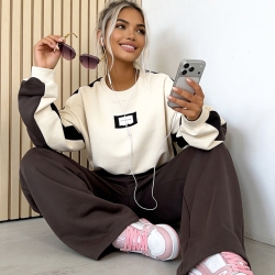 Oversize Jogger Baumwolle Vokuhila Pullover & Hose XS/S & M/L