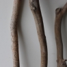 Treibholz Schwemmholz Driftwood 3 MEGA  Äste   126-134 cm 