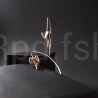 Ohrringe Origami Blüte 925 Silber