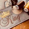 Ferberline Stickdatei MugRug King ab 10x10