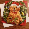 Diamond Painting Weihnachtskarte 