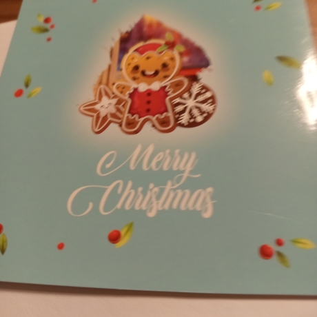 Diamond Painting Weihnachtskarte 