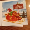 Diamond Painting Weihnachtskarte 