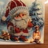 Diamond Painting Weihnachtskarte 