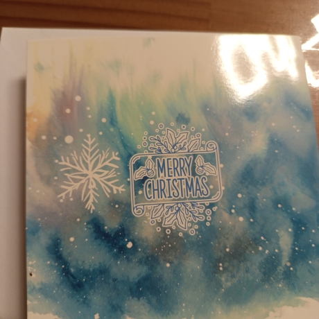 Diamond Painting Weihnachtskarte 