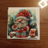 Diamond Painting Weihnachtskarte 