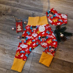 Pumphose Größe 74-86 mit Tuch