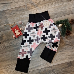 Pumphose Größe 74-86 Kreuze