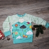 Langarmshirt, Raglan, Größe 74/80 Blumen
