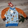 Langarmshirt, Raglan, Größe 86/92 Maulwurf 