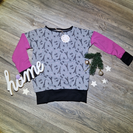 Longsleeve, Langarmshirt, Paris Größe 116