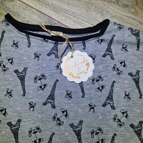 Longsleeve, Langarmshirt, Paris Größe 116
