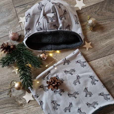 Beanie und Loop KU 47/48 Esel