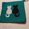 Topflappen - Katze 