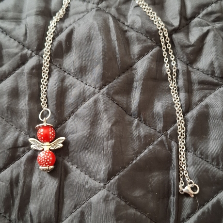 Schutzengelkette rot