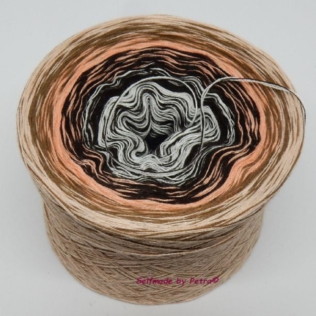 Wolle-Bobbel, Farbverlaufsgarn, 3- oder 4-fädig