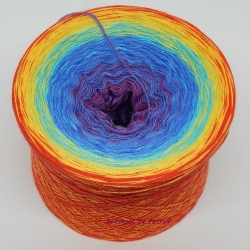 Wolle-Bobbel, Farbverlaufsgarn, 3- oder 4-fädig