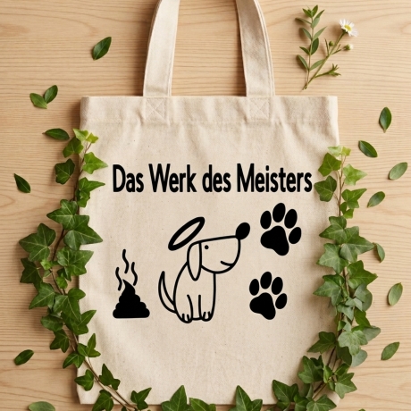 Gassibeutel-Tasche  Das Werk des Meisters-