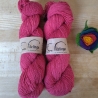 Handgefärbtes Strickgarn mit Bouretteseide 