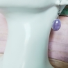 Hängeohrringe Edelstahl Amethyst Schmuck Ohrringe