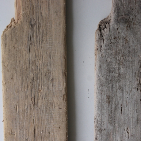 Treibholz Schwemmholz Driftwood 2 MEGA Bretter 130-148 cm  