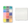 Bügelperlen Set 5 x 5mm , Steckplatte 140x140x7.5 mm